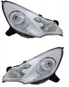 Citroen Ds3 2009-2012 Headlight Headlamp Pair Set O/S N/S Right Left