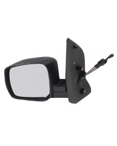 Citroen Nemo & Fiat Fiorino 2008-2014 Manual Door Wing Mirror Passenger Left Side Lh