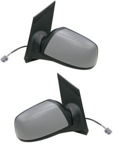 Ford Focus 2005-2007 Primed Electric Door Wing Mirror Pair Right Left 