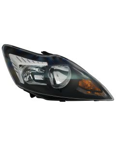 Ford Focus Mk2 2008-2011 Black Headlight Headlamp Rh Right Driver Side Off Side