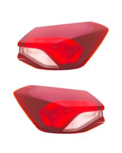 Fits For Focus 2018-2024 Hatchback Not Led Light Tail Back Lamp Pair Right Left