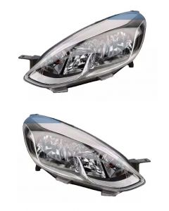 Ford Fiesta Mk8 2017- Front Headlight Headlamp Pair Right Left O/S N/S