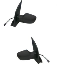  Ford Fiesta 2002-2005 Electric Black Door Wing Mirror Pair Right Left 