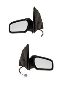 Ford Fiesta Mk5 2005-2008 Black Electric Door Wing Mirror Pair Right & Left