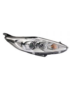 Ford Fiesta Mk7 2008-2012 Headlight Headlamp W Motor Chrome Passenger Side N/S