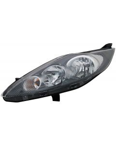 Ford Fiesta Mk7 2008-2012 Black Headlight Headlamp Driver Side Off Side Rh Side