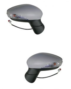 Ford Fiesta 2008-2012 Electric Door Wing Mirror Set Pair Both Right Left