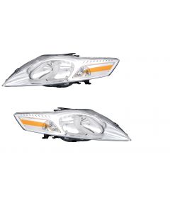 Ford Mondeo 2007-2011 Headlight Headlamp Pair Set O/S N/S Right Left