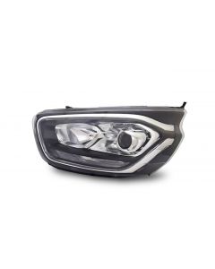 FORD TRANSIT CUSTOM 2018 - 2023 FRONT HEADLIGHT PROJECTOR BLACK LH LEFT SIDE NEAR SIDE