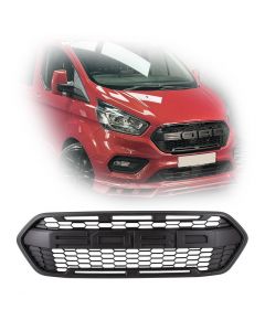 Ford Transit Custom 2018-2023  Grille Honeycomb Grill Raptor Style Black