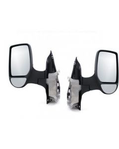 Ford Transit 2000-2014 Short Arm Manual Door Wing Mirror Pair Right Left O/S N/S