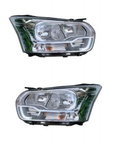 Ford Transit 2014-2019 Headlight Headlamp Pair Right & Left Os/ & N/S