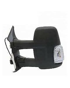 Ford Transit 2014-2019 Long Arm Manual Door Wing Mirror Lh Left N/S Near