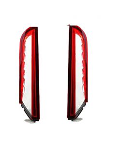 Ford Transit Connect 2014-2019 Rear Tail Light Upper Trim Reflector Pair Set