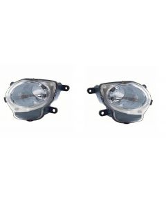 Fiat 500 2007-2015 Lower Bumper Light High Beam Passenger Both Right Left Pair