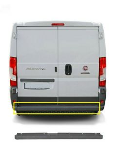 Fiat Ducato Citroen Relay Peugeot Boxer 2006-ON Rear Bumper Center High Quality Black