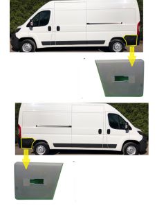  Fiat Ducato Citroen Relay Peugeot Boxer 2006-2020 Protective Strip Side Moulding Panel Trim Pair Rh + Lh