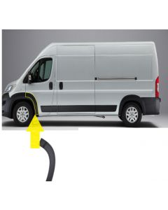 Fiat Ducato Citroen Relay Peugeot Boxer 2006- ON Front Wheel Arch Protective Moulding Fender Trim Lh