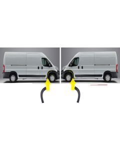 Fiat Ducato Citroen Relay Peugeot Boxer 2006-2020 Front Wheel Arch Protective Moulding Fender Trim PAIR RIGHT LEFT