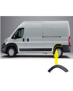 Fiat Ducato Citroen Relay Peugeot Boxer 2006-2020 Rear Wheel Arch Protective Moulding Fender Trim Lh