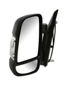 Fiat Ducato & Citroen Relay & Peugeot Boxer 2006-2012 Short Arm Electric Door Wing Mirror Left Side