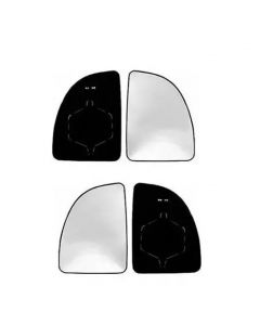 Ducato Relay Boxer 2006- On Van Door Wing Mirror Glass Pair Upper Rh Lh