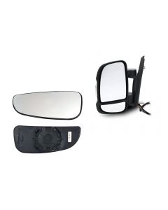 FIAT DUCATO - CITROEN RELAY - PEUGEOT BOXER 2006 - 2025 Lower Glass Door Wing Mirror Passenger Near N/S Side Left Side