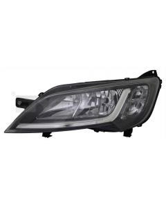 Fiat Ducato & Citroen Relay & Peugeot Boxer 2014-2020 Black Headlight Headlamp Passenger Lh Left Side