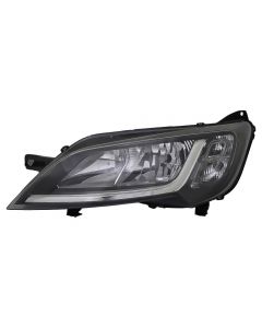 Fiat Ducato & Peugeot Boxer 2014-2024 Black Headlight Headlamp Passenger Lh Left Side