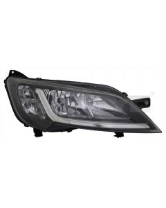 Fiat Ducato & Citroen Relay & Peugeot Boxer 2014-2020 Black Headlight Headlamp Driver Right O/S Side