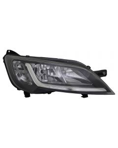 Fiat Ducato & Peugeot Boxer 2014-2024 Black Headlight Headlamp Driver Right O/S Side