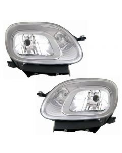 Fits For Fiat Panda 2012-2015 Front Headlight Headlamps Pair Right Left