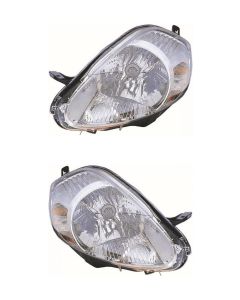 Fiat Grande Punto 2008-2010 Headlight Headlamp Pair Right Left