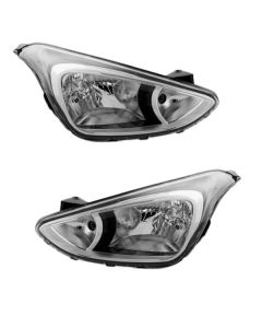 Fit Hyundai I10 2014-2017 Headlight Headlamp Pair Right Left O/S N/S Right Left