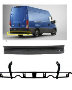 Iveco Daily 2014-2019 Rear Back Foot Step Plastic CoveR + Step Metal