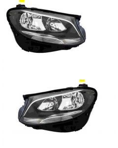 Mercedes E Class 2016- On Headlight Headlamp Pair Right Left O/s N/s