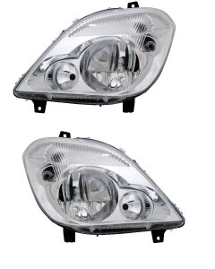 Mercedes Sprinter 2006-2013 Headlight Headlamp Both Pair Set Right & Left