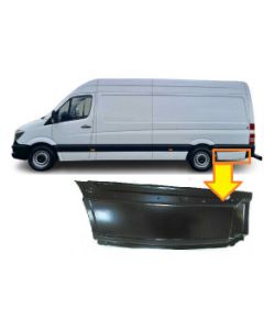  Mercedes Sprinter 2006 - 2018 & Vw Crafter 2006-2017 Repairing Panel Lower Body Moulding Passenger Side N/S Left Side