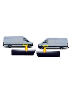  Mercedes Sprinter & Vw Crafter 2006-2017 Door Moulding Trim Plastic Strip Pair Right & Left