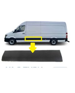  Mercedes Sprinter & Vw Crafter 2006-2017 Moulding Trim Plastic Strip Sliding Door Lh Left N/S