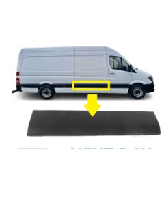  Mercedes Sprinter & Vw Crafter 2006-2017 Moulding Trim Plastic Strip Driver Side Off Side