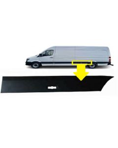 Mercedes Sprinter 2006 - 2018 & Vw Crafter Lwb 2006-2017 Moulding Trim Plastic Strip Passenger Side N/S