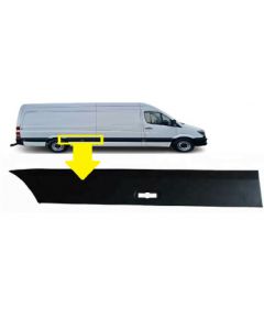  Mercedes Sprinter & Vw Crafter Lwb 2006-2017 Moulding Trim Plastic Strip Driver Side Off