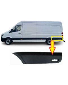 Mercedes Sprinter 2006 - 2018 & Vw Crafter 2006 - 2017 Side Moulding Trim Plastic Strip Passenger Side N/S