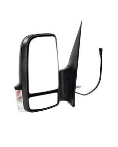 Mercedes Sprinter & Vw Crafter 2006-2017 Short Arm Manual Door Wing Mirror Passenger Near Left Side