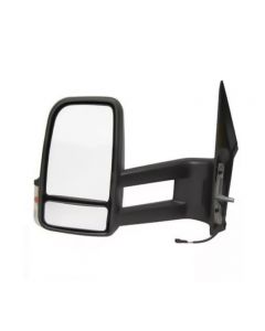 Mercedes Sprinter 2006 - 2018 & Vw Crafter 2006-2017 Long Arm Electric Door Wing Mirror Passenger Near Left Side