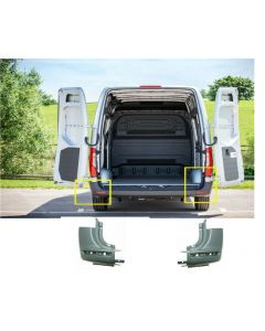 Mercedes Sprinter 2018- Rear Bumper Corner End Cap Driver & Passenger Pair