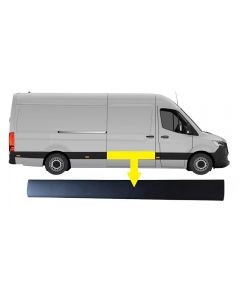 FITS MERCEDES SPRINTER 2018-2025 SIDE DOOR MOULDING TRIM RH RIGHT SIDE OFF SIDE