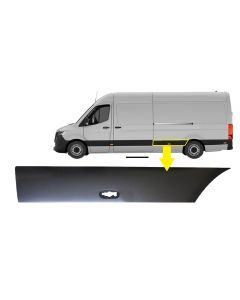 FOR LWB SPRINTER 2018-2025 SIDE DOOR MOULDING TRIM LH LEFT SIDE NEAR SIDE