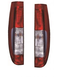 Pair Mercedes Vito Viano W639 2003-2014 Rear Lights Tail Back Lens N/S + O/S